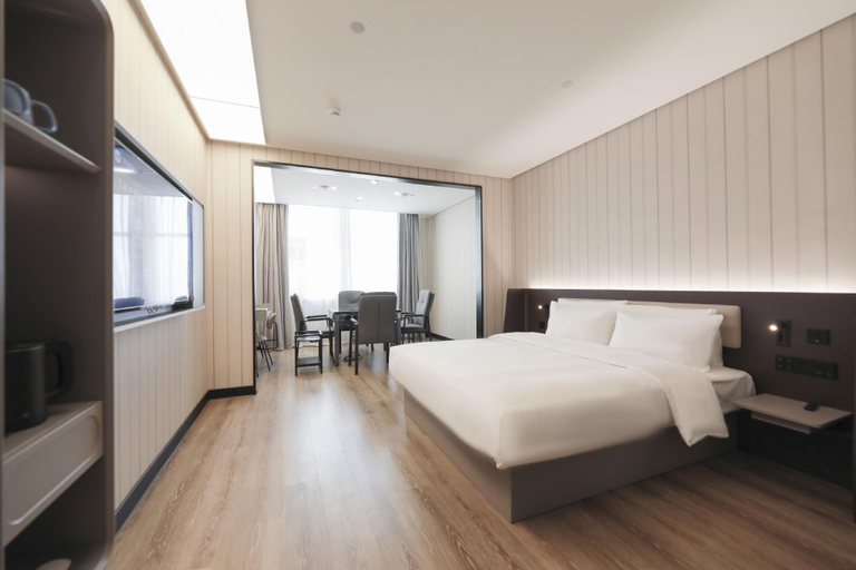 Bedroom 2, Hanting Hotel Wuhan Guanggu Gaonong Biotechnology Park, Wuhan