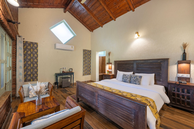 Bedroom 2, Echor Malusara Lakeview Retreat Bhimtal, Nainital