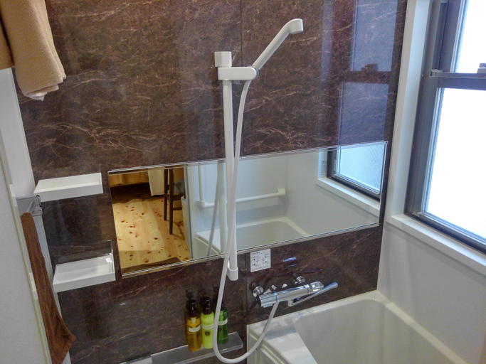 Bathroom 3, Business Hotel Crescent, Nakano City