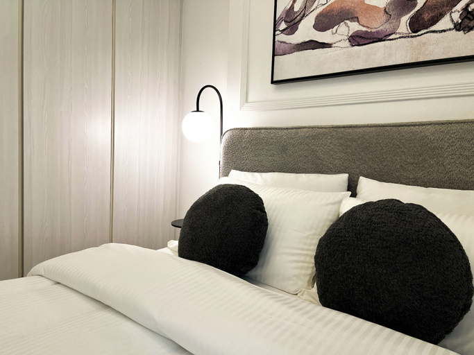 Bedroom 5, Zada Tower - Modern 1 BR Apart, Dubai
