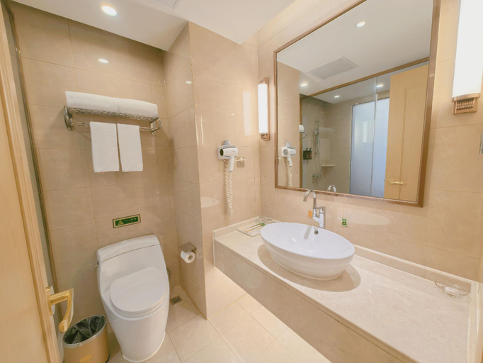 Bathroom 3, Vienna Hotel Hefei Railway Station Yuanyi Times Plaza, Hefei