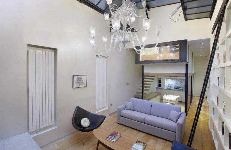 Living area, A Modern and Unique Loft - Center of Paris, Paris