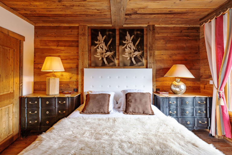 Room 2, Luxueux Chalet Baron Meg ve vue Jaccuzi Pour 12, Haute-Savoie