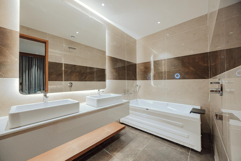 Bathroom 4, Wyndham Garden Sonipat Murthal, Sonipat