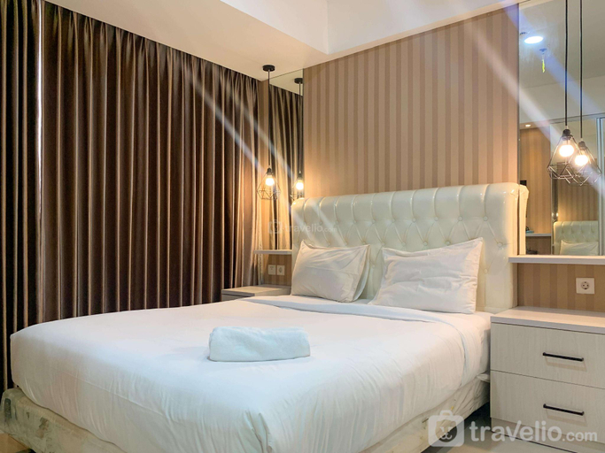 Bedroom, Well Appointed Studio at West Vista By Travelio, Jakarta Barat