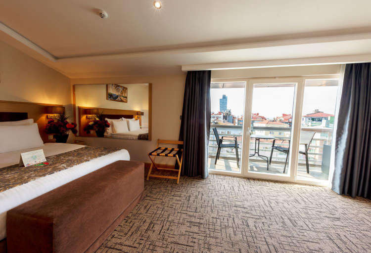 Bedroom 2, Hotel Boursier 2 & Spa, Beşiktaş