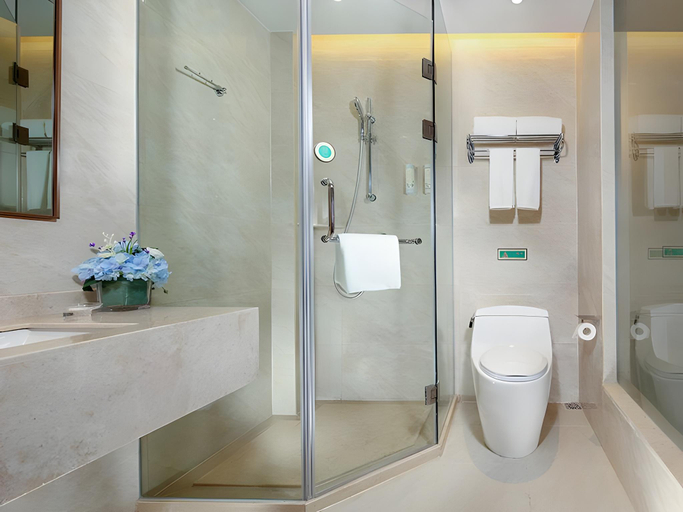Bathroom 3, Vienna Hotel Wuhan Erqi Changjiang Bridge Yujiatou, Wuhan