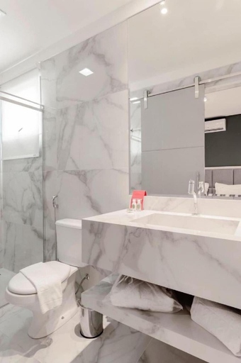 Bathroom 4, Aracatuba Plaza Hotel, Araçatuba