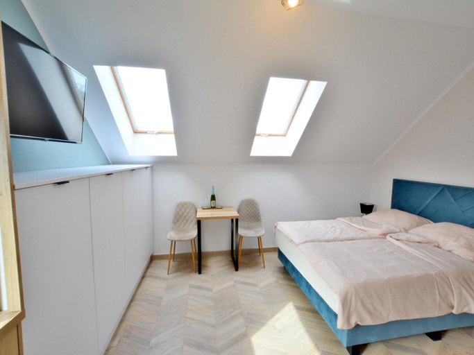 Bedroom, Apartment in Ustronie Morskie near the Beach, Kołobrzeg