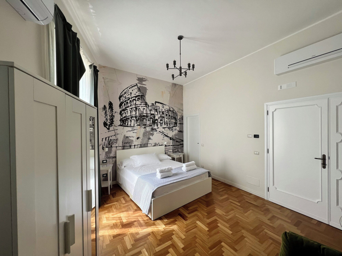 Bedroom 4, Guest House Fuori Dal Porto by Be Your Home, Rome