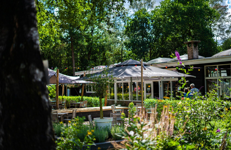 Outdoor dining, Spacious Villa in Hoenderloo, Apeldoorn