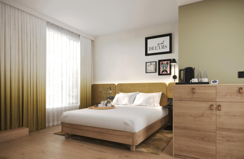 Bedroom 2, Hampton By Hilton Paris Charles De Gaulle Airport, Val-d'Oise