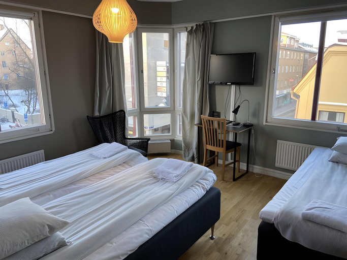Bedroom 2, Uppsala CityStay Hotel, Uppsala