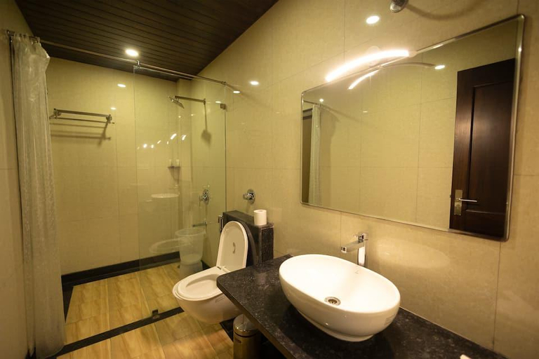 Bathroom 4, clover inn, Udaipur
