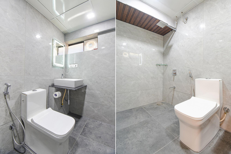 Bathroom 4, FabHotel Olive Suite - Near Airforce Get, Pune