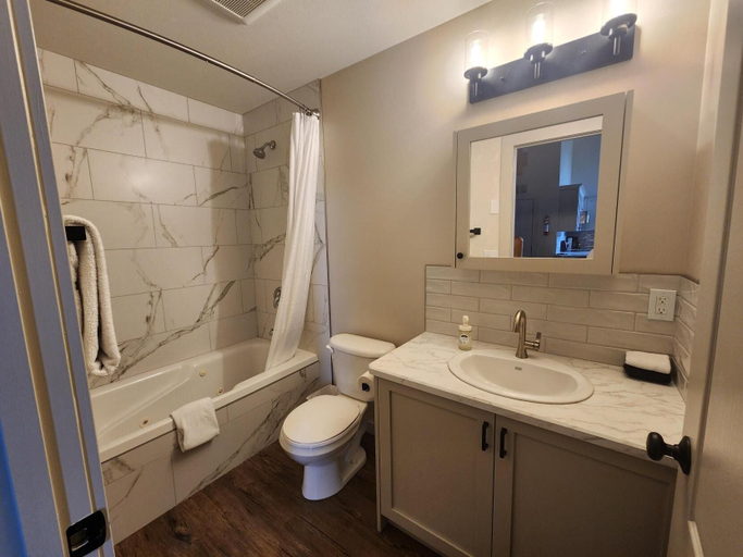 Bathroom 2, Riverside Way by Fernie Lodging Company, East Kootenay