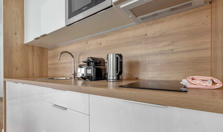 Private kitchen, Exclusive apt With Garden - 6P - Near Disney/paris, Val-de-Marne