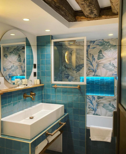 Bathroom 4, Sevres Saint Germain Hotel, Paris