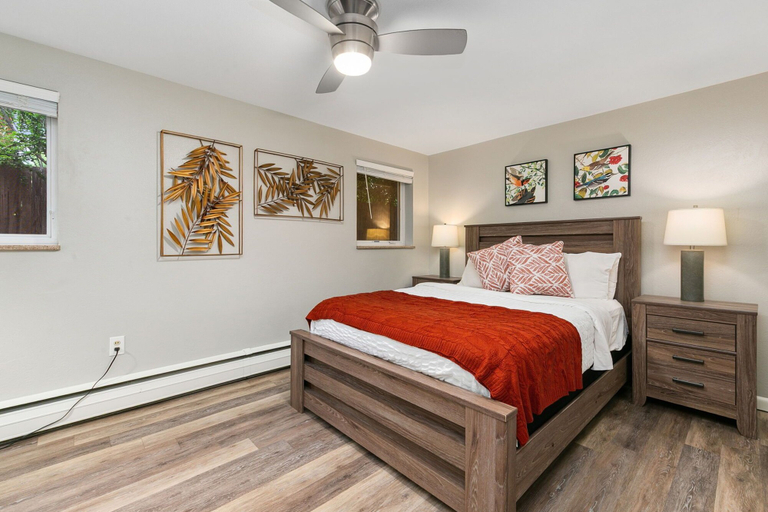 Bedroom 3, Brick Suite | Bright & Bold Retreat Near Old Town, Larimer