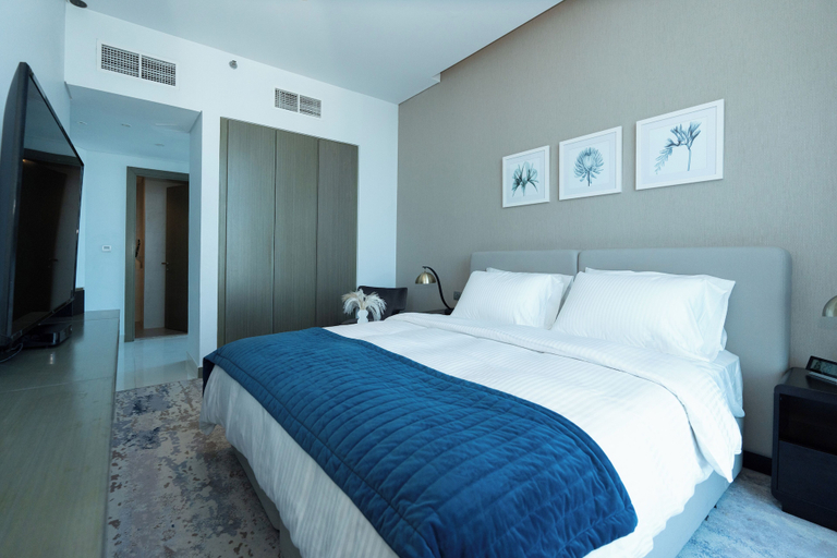 Bedroom 4, B. Bay centrally located Cozy Studio, Dubai