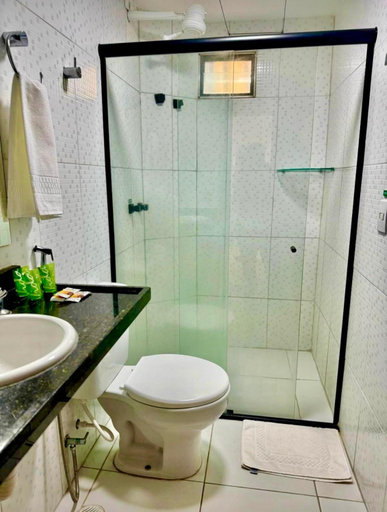 Bathroom, Hotel Pousada Alagoana, Maceió (capital)