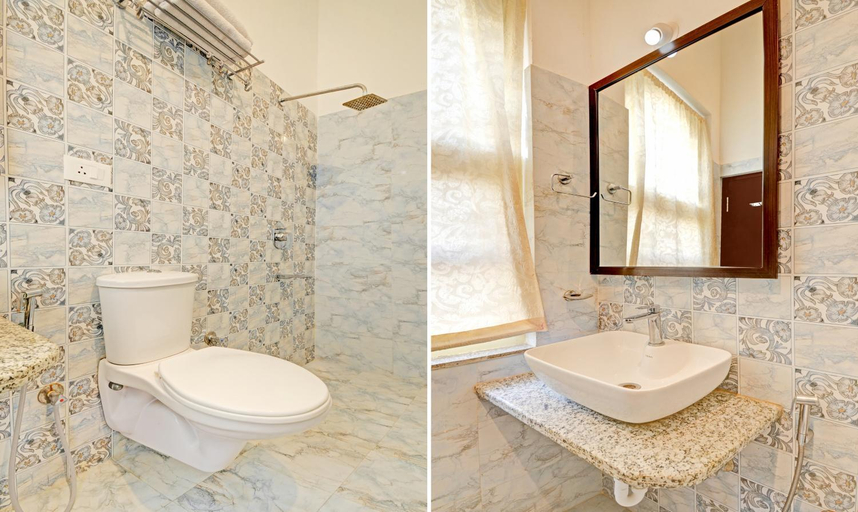 Bathroom 4, Khakhri Haveli - A Boutique Hotel, Udaipur
