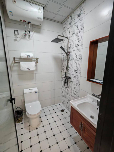 Bathroom, Harbin Qiju Hotel Taiping International Airport, Harbin