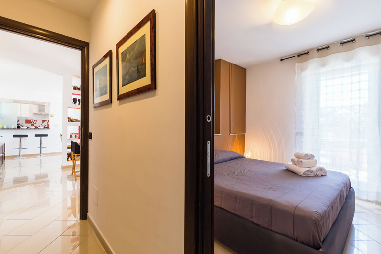Bedroom 2, N'attic a Vomero Penthouse Terrace, Napoli
