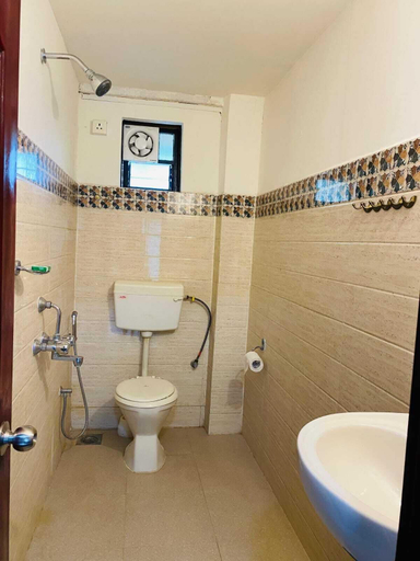 Bathroom 3, Nasya Beachside Cottages, South Goa