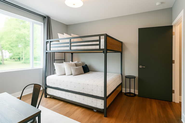 Room 5, Elvis-themed 13 Beds Rooftop City Views, Davidson