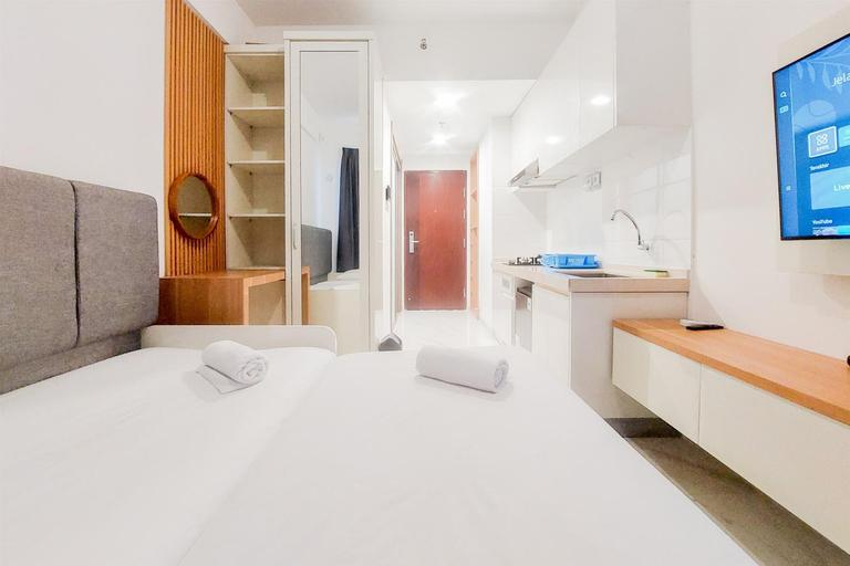 Bedroom 4, CozyLiving Studio Apt Sky House BSD By Travelio, South Tangerang