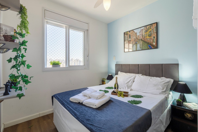 Bedroom 3, Pool Gym and Parking - Brazilian Corner, São Paulo
