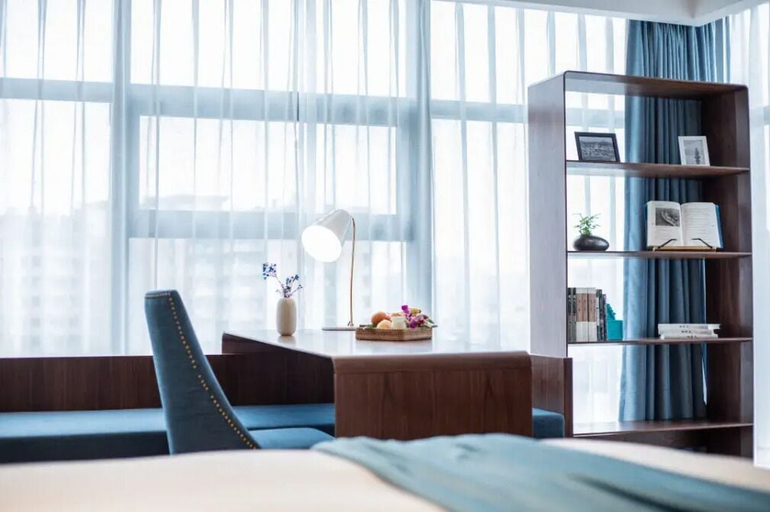 Bedroom 2, Pagoda Design Hotel Hangzhou Center West Lake, Hangzhou