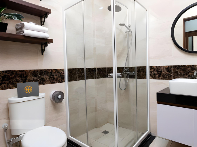 Bathroom, Blok M Residence Jakarta, Jakarta Selatan