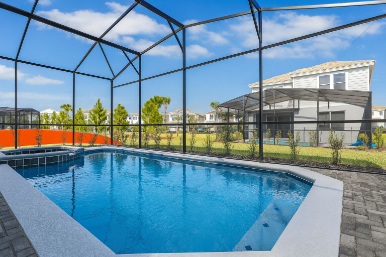 Outdoor pool 3, Styled Bedrooms in a Resort, Polk