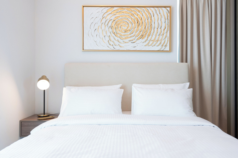 Bedroom 3, Luxurious 2-BR Oasis Steps Burj Khalifa, Dubai