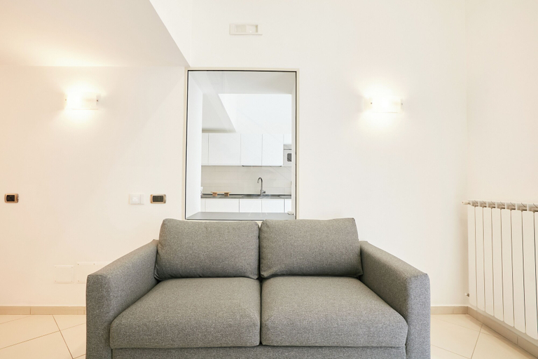 Living area 2, Design Studio Duplex at National Museum, Napoli