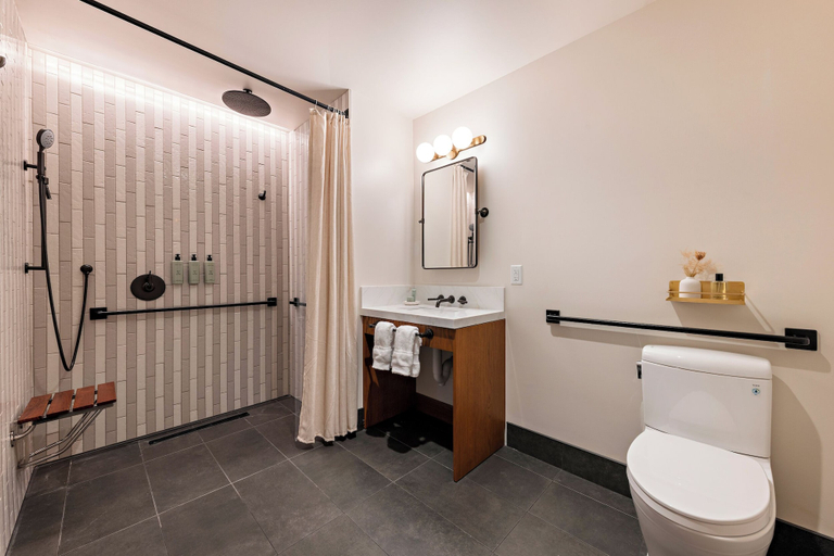 Bathroom 4, Hotel Albatross, Monmouth