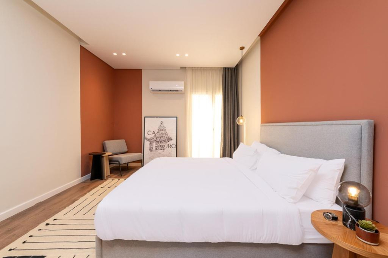 Bedroom 2, Lasciac at Downtown Cairo 3BR Near Tahrir Sq, Qasr an-Nil