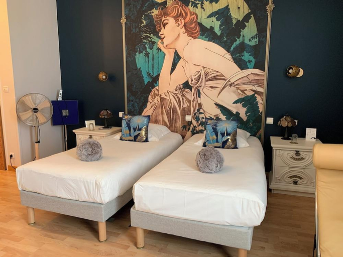 Bedroom 4, Hotel Vintage, Finistère