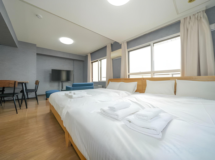 Bedroom 2, レジデンスホテル カブト, Sapporo