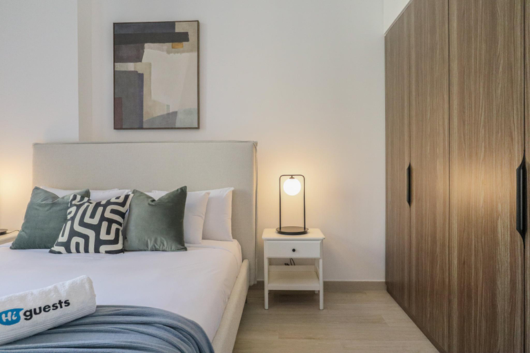 Bedroom 2, Charming Modern Apartment Close To The Souk in MJL, Dubai