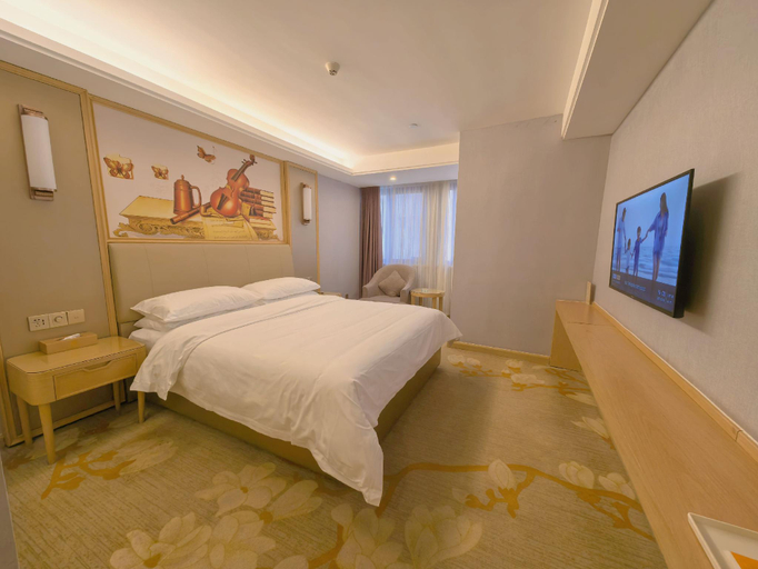 Bedroom 2, Vienna Hotel Hefei Railway Station Yuanyi Times Plaza, Hefei