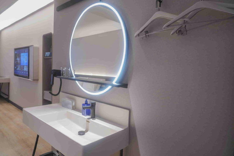 Bathroom 3, Hanting Hotel Wuhan Guanggu Gaonong Biotechnology Park, Wuhan