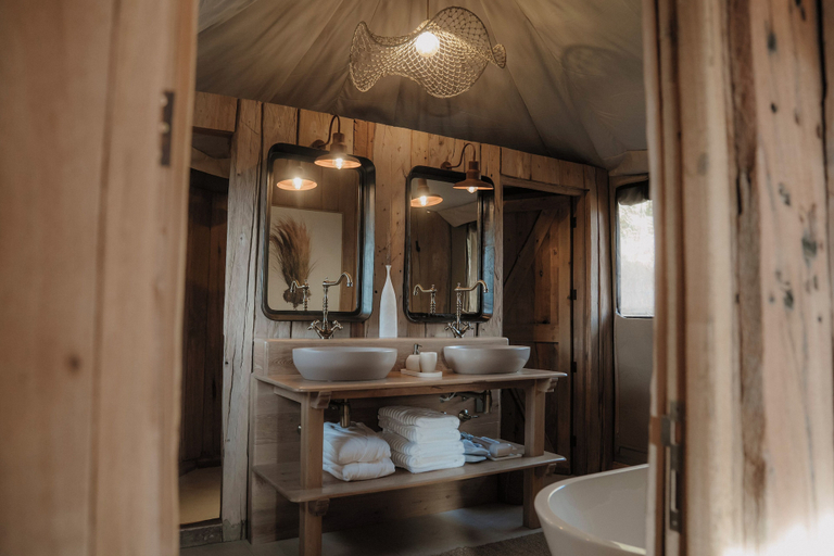 Bathroom 4, UNAI Atacama Luxury Tents, El Loa