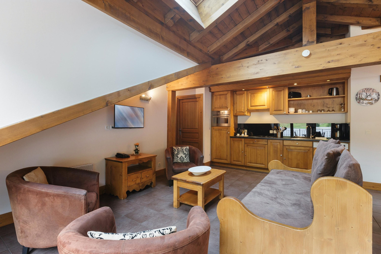 Room 5, Vallorcine Loriaz 43 ski in ski out, Haute-Savoie