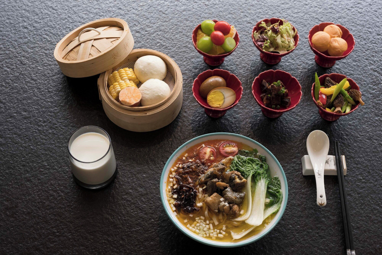 Breakfast meal 4, Qingshanyue Panorama Design Resort, Lijiang