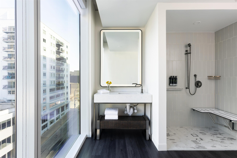 Bathroom 4, Hyatt Centric Congress Ave Austin, Travis