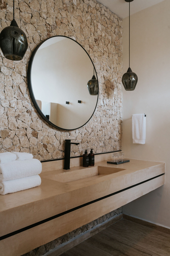 Bathroom 3, Kahal Hotel - Paseo Montejo, Mérida