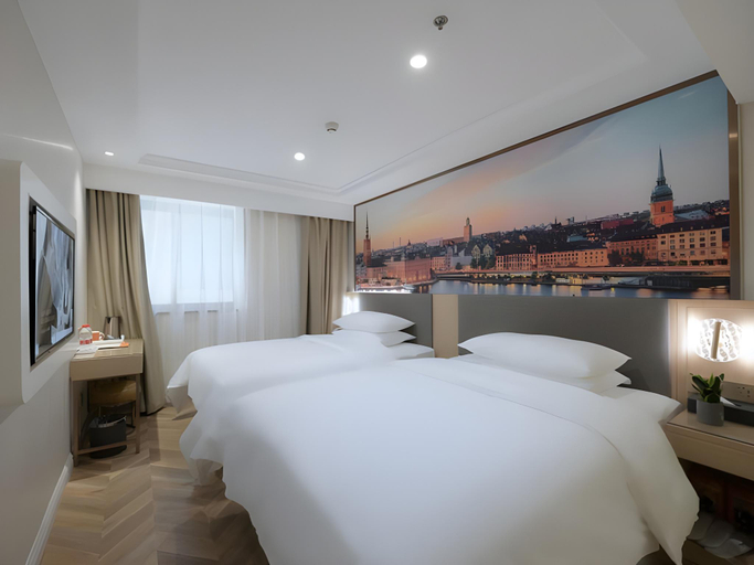Bedroom 3, Vienna Hotel Shanghai Nanjing Road Pedestrian Street, Shanghai